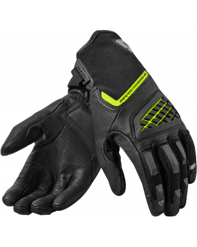 REVIT rukavice NEUTRON 2 black / neon yellow