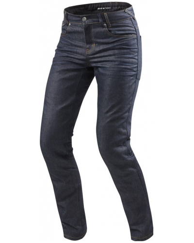 REVIT nohavice jeans LOMBARD 2 RF Short dark blue