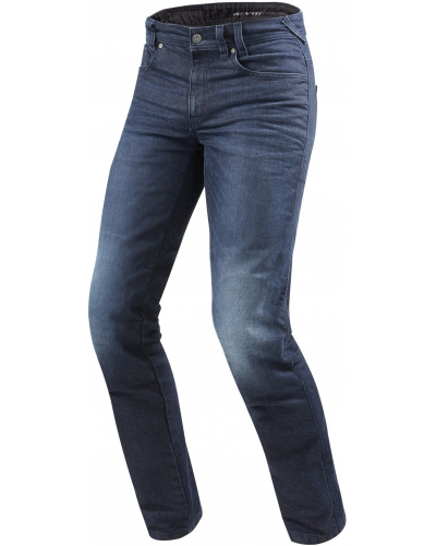 REVIT kalhoty jeans VENDOME 2 RF Long dark blue