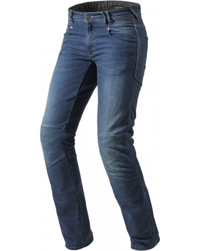 REVIT nohavice jeans CORONA TF Short blue