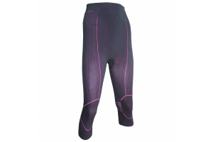RIDAY kalhoty NEXUS ACTIVE 3/4 Funkční dámské black/pink