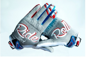 RIDE AND ROLL KREW rukavice PATRIOT white/red/blue