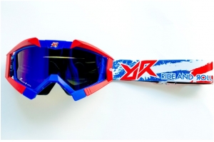 RIDE AND ROLL KREW okuliare PATRIOT white / red / blue