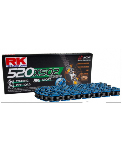 RK řetěz BL520XSO2/118 X-Ring blue
