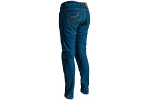 RST kalhoty jeans ARAMID STRAIGHT LEG CE 2089 dámské blue