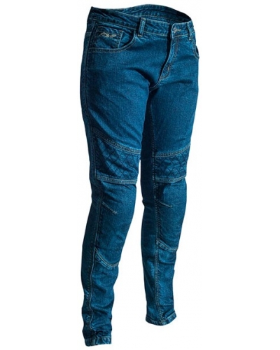 RST nohavice jeans ARAMID STRAIGHT LEG CE 2089 dámske blue