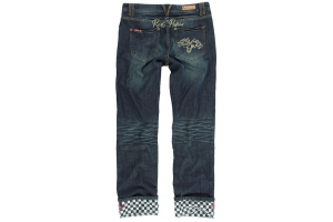 RUSTY PISTONS nohavice jeans RPTR12 Winslow Race blue