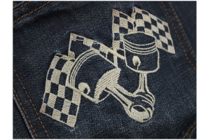 RUSTY PISTONS nohavice jeans RPTR03 JK01 Winslow Class blue