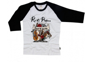 RUSTY PISTONS triko RPTSW44 Nocatee Rock'N'Rusty dámské white/black