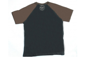 RUSTY PISTONS tričko RPTSM32 Trout dark brown/black
