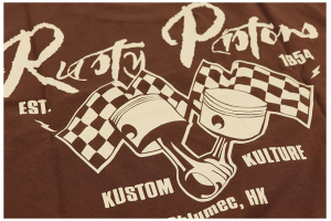 RUSTY PISTONS tričko RPTSM77 Carson brown