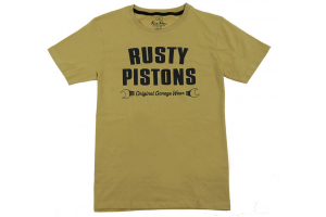 RUSTY PISTONS tričko RPTSM80 Gabbs beige