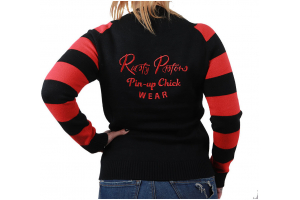 RUSTY PISTONS sveter RPSWW50 Cutter dámsky black/red