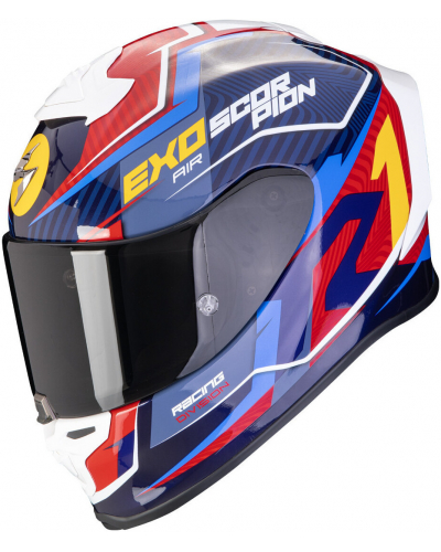 SCORPION přilba EXO-R1 EVO AIR Coup blue/red/yellow