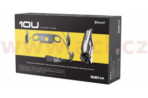 SENA bluetooth handsfree headset 10U pre prilby Shoei J-Cruise dosah 1.6 km
