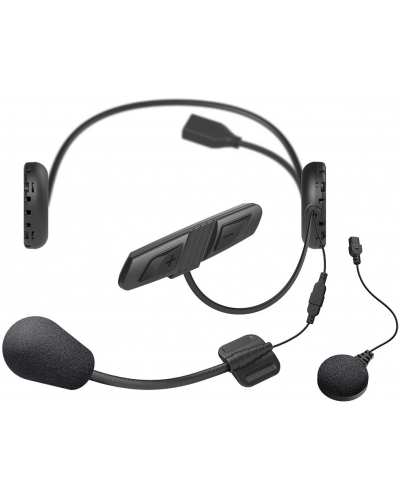 SENA bluetooth handsfree headset 3S PLUS pre skútre pre integrálne prilby dosah 0.4 km vrátane pevného mikrofónu