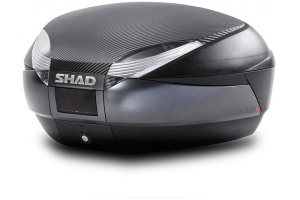 SHAD vrchní kufr SH48 Premium Smart dark grey/carbon s opěrkou