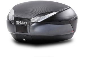 SHAD vrchní kufr SH48 dark grey/carbon s opěrkou
