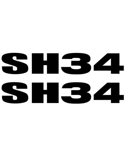 SHAD samolepky 501588R pro SH34
