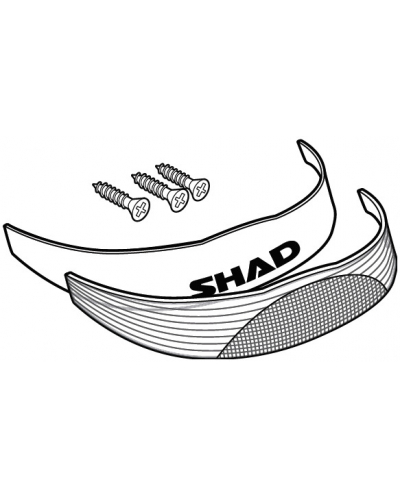 SHAD reflexní prvky D1B291CAR bílá pro SH29