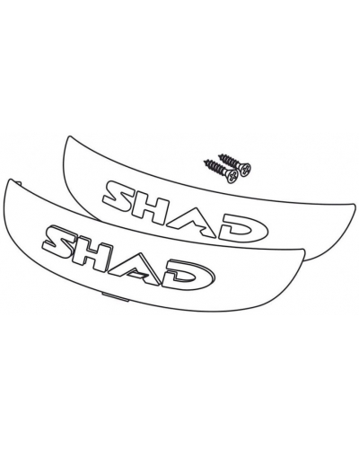 SHAD reflexní prvky D1B26CAR průhledný pro SH26