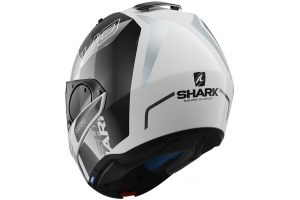 SHARK prilba EVO-ONE 2 Slasher White / Black / silver