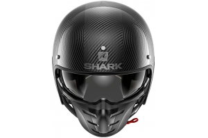 SHARK přilba S-DRAK Carbon Skin carbon/silver/black