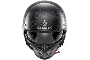 SHARK prilba S-DRAK Carbon Freestyle Cup carbon / anthracite / anthracite