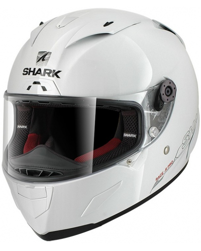 SHARK prilba RACE-R PRO Blank white