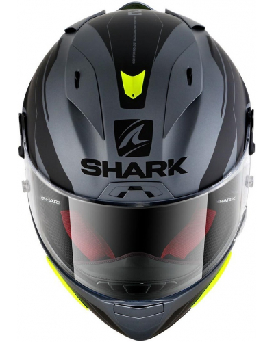 SHARK prilba RACE-R PRO Sauer mat yellow / black / grey