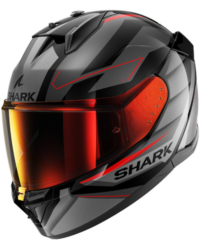 SHARK prilba D-SKWAL 3 Sizler black/grey/red
