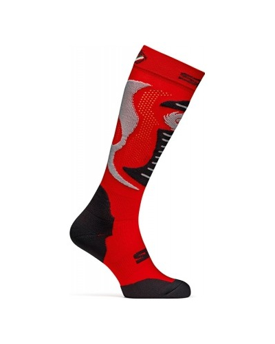 SIDI ponožky FAENZA red/black