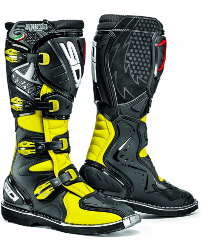 SIDI topánky AGUEDA black / fluo yellow