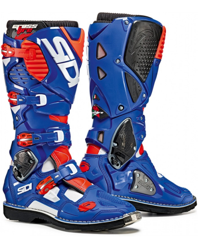 SIDI topánky CROSSFIRE 3 white/blue/red fluo