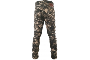 SNAP INDUSTRIES kalhoty jeans CARGO Long camo