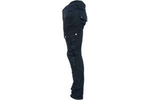 SNAP INDUSTRIES kalhoty jeans CARGO Short black