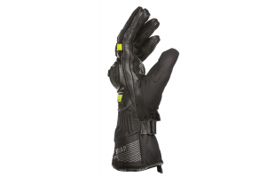 SNAP INDUSTRIES rukavice WINTER PRO Long black/fluo yellow