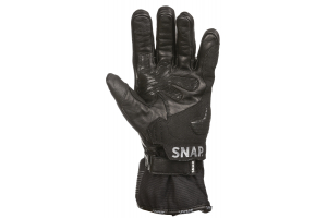 SNAP INDUSTRIES rukavice WINTER PRO Long black / fluo yellow