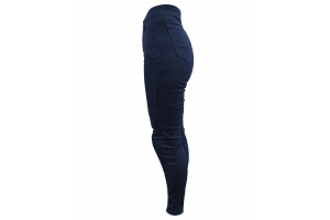 SNAP INDUSTRIES nohavice jeans ROXANNE Jeggins Short dámske blue