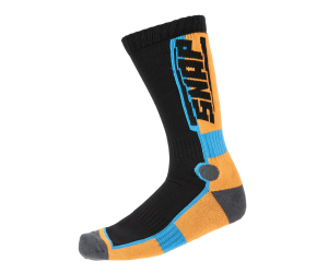 SNAP INDUSTRIES ponožky SILVER black/blue/orange