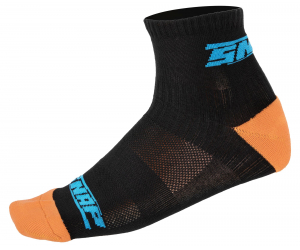 SNAP INDUSTRIES ponožky SILVER Short black/blue/orange