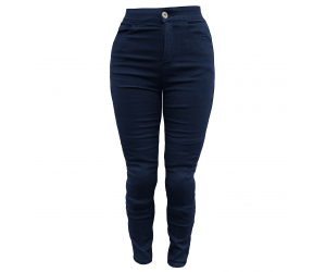 SNAP INDUSTRIES nohavice jeans ROXANNE Jeggins Short dámske blue