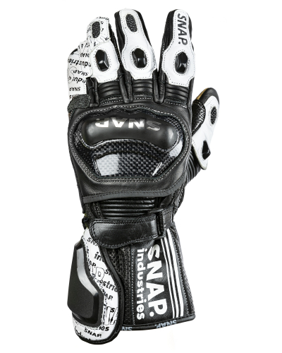 SNAP INDUSTRIES rukavice PREDATOR Long black / white