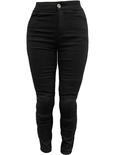 SNAP INDUSTRIES nohavice jeans ROXANNE Jeggins Short dámske black