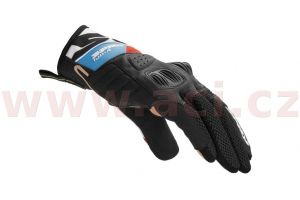 SPIDI rukavice FLASH R EVO čierne/biele/modré/červené