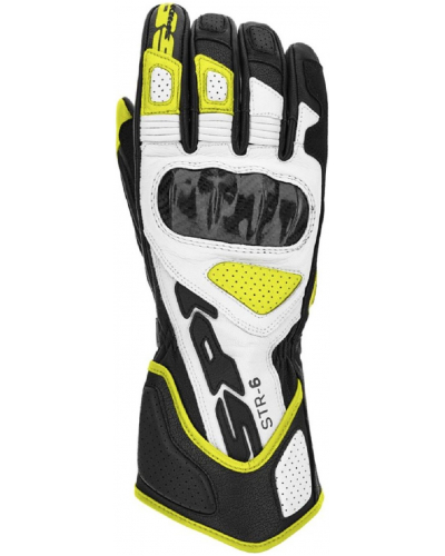 SPIDI rukavice STR-6 2023 čierna/žltá fluo