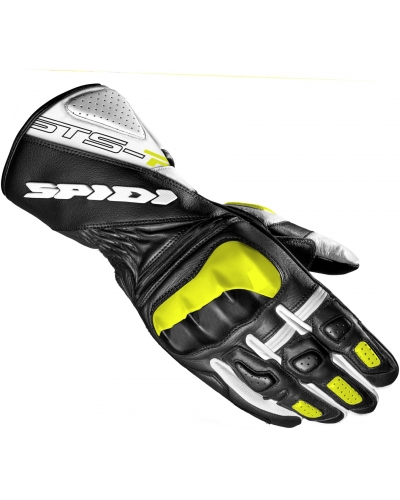 SPIDI rukavice STS R2 dámske White / Black / fluo yellow