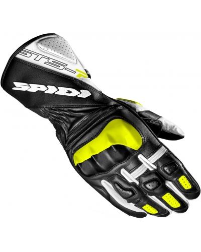 SPIDI rukavice STS R2 white/black/fluo yellow