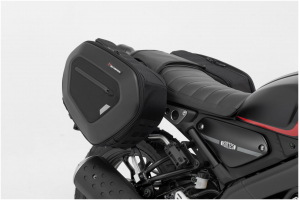 SW MOTECH PRE BLAZE H saddlebag set Black. Yamaha XSR 125 (21-)