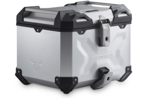 SW MOTECH TRAX ADV top case system Silver. Suzuki V-Strom 800DE (22-)